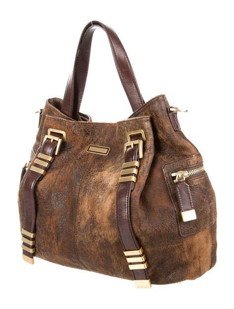 michael kors leather beige bag|Michael Kors distressed leather handbags.